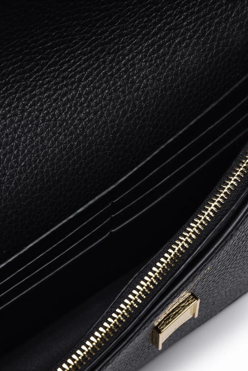 Tory Burch Britten Chain Wallet Tracolla - Nero