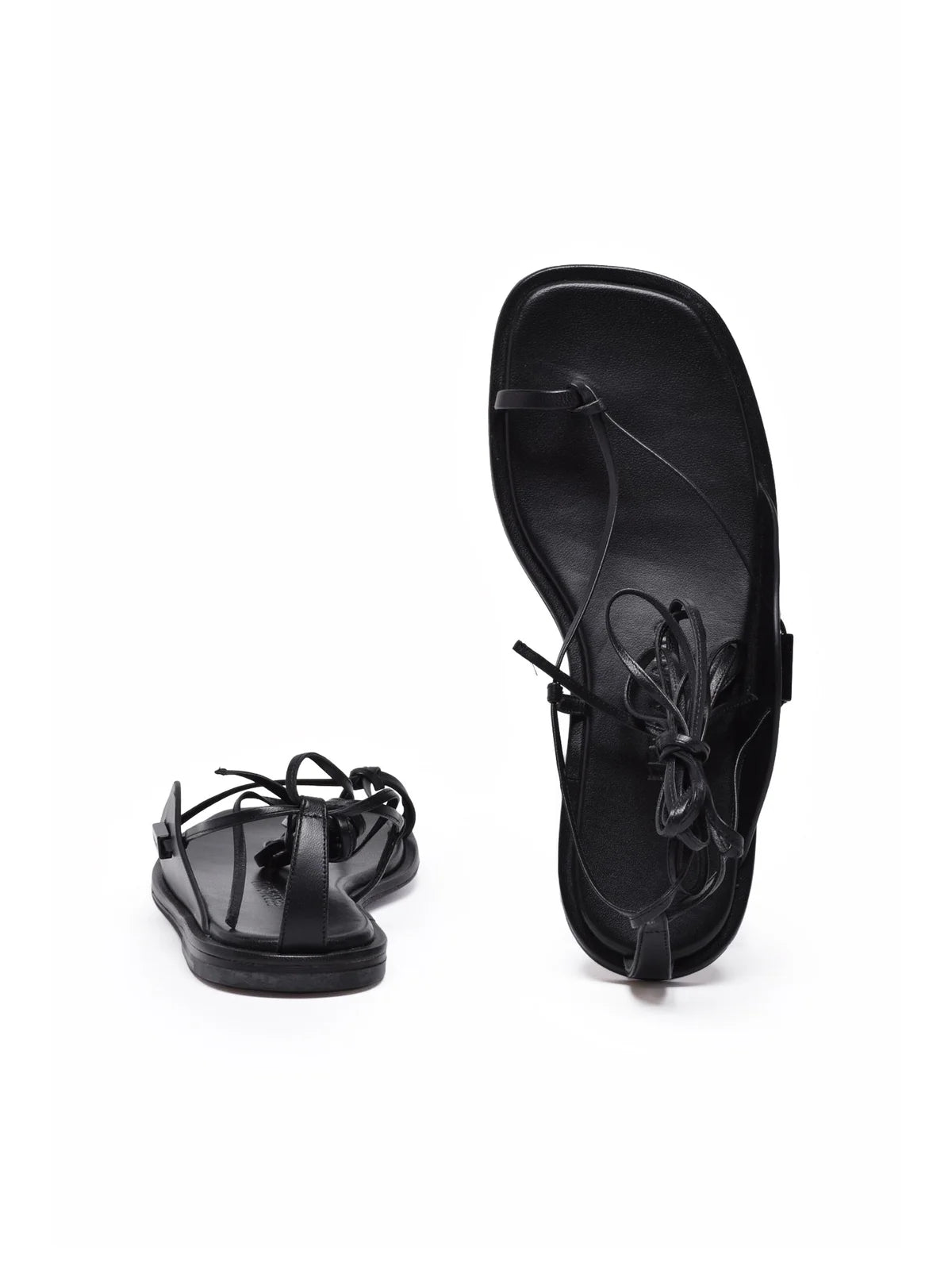 Ferragamo Agena Sandalo Infradito - Nero