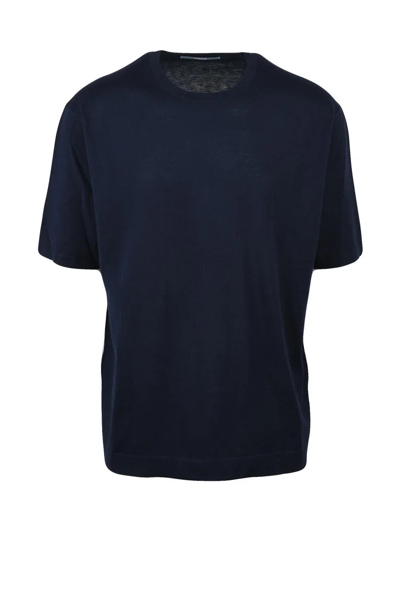 People Of Shibuya T-shirt in Maglia Cotone Seta Lino - Colori
