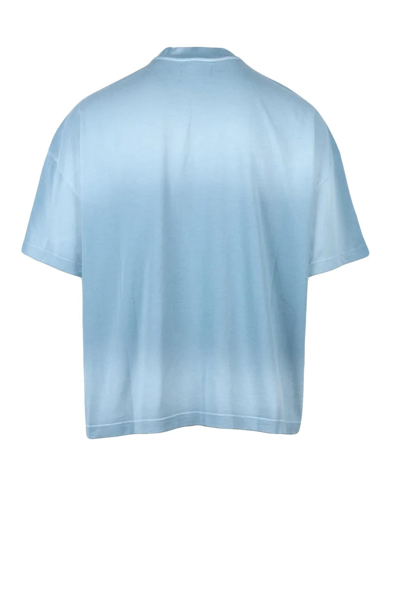 Bonsai Cotton T-shirt - Aqua Green