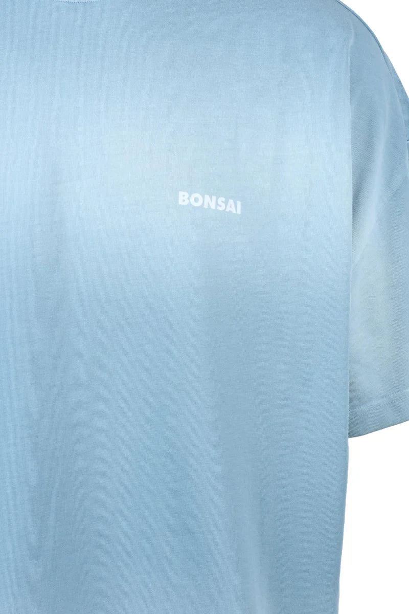 Bonsai Cotton T-shirt - Aqua Green