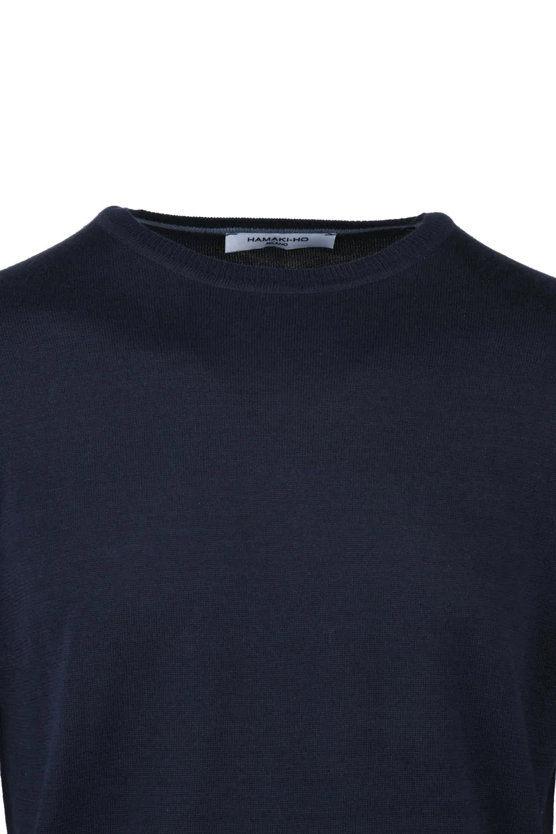 Hamaki-ho Crew Neck Cotton Sweater - Colors