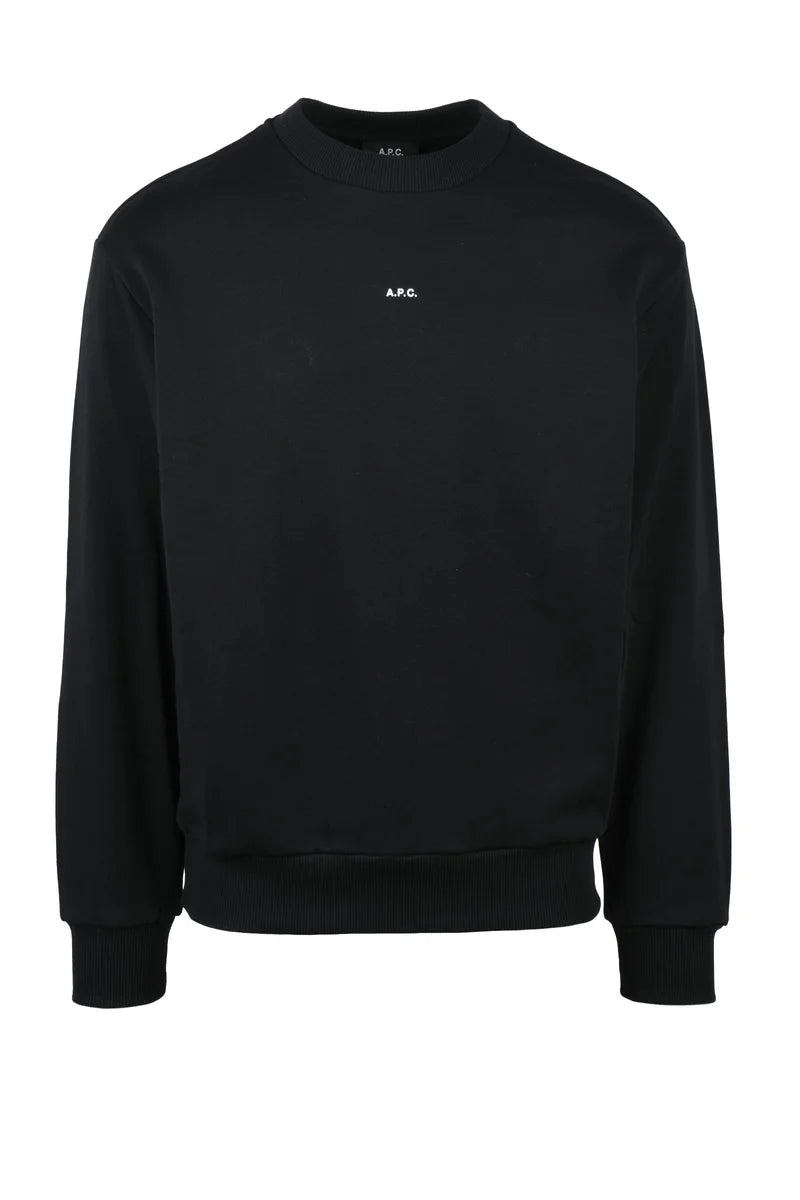 A.P.C. Felpa Cotone - Nero