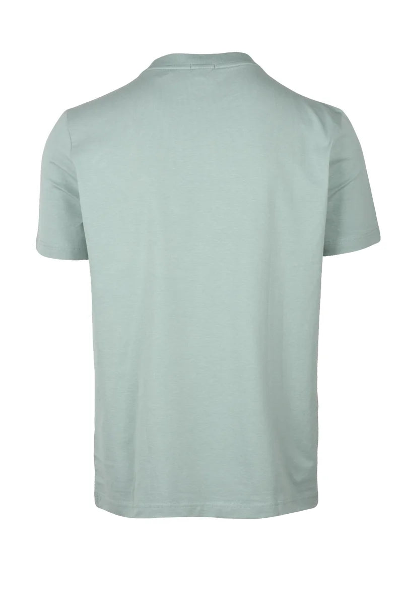BOSS T-shirt Cotone Stretch - Verde Acqua