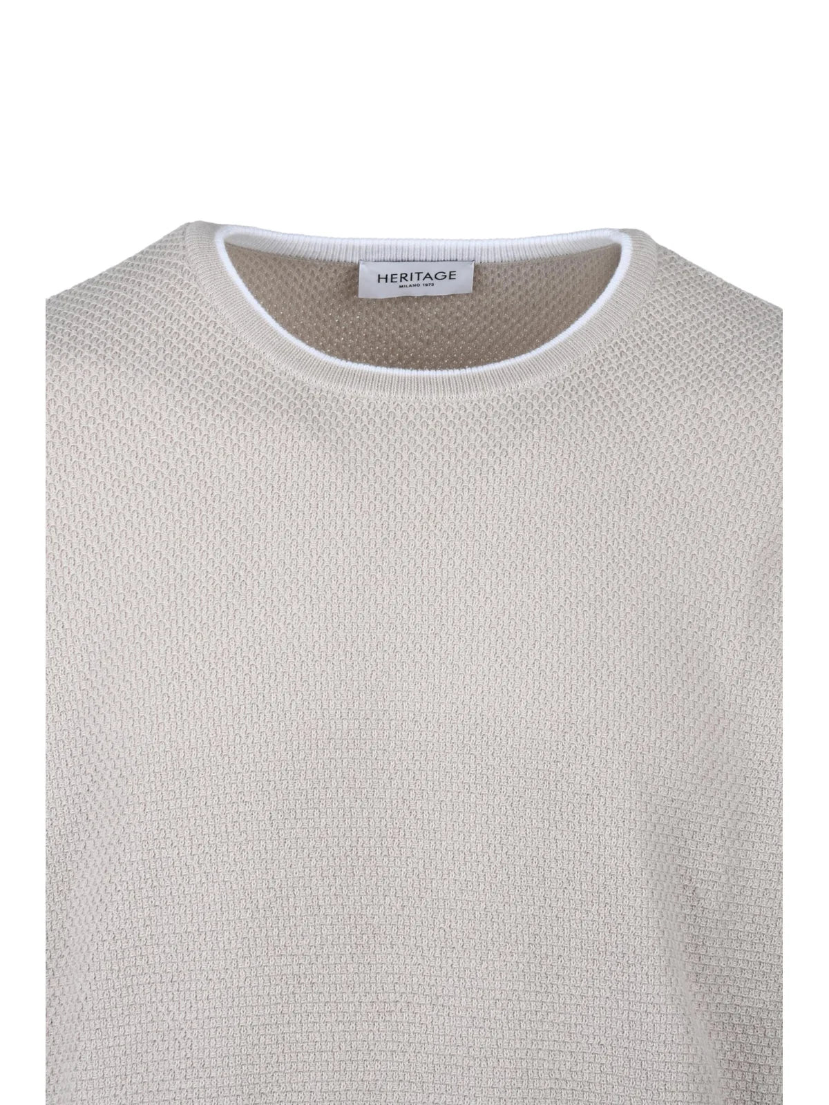 Heritage Maglione Girocollo - Beige