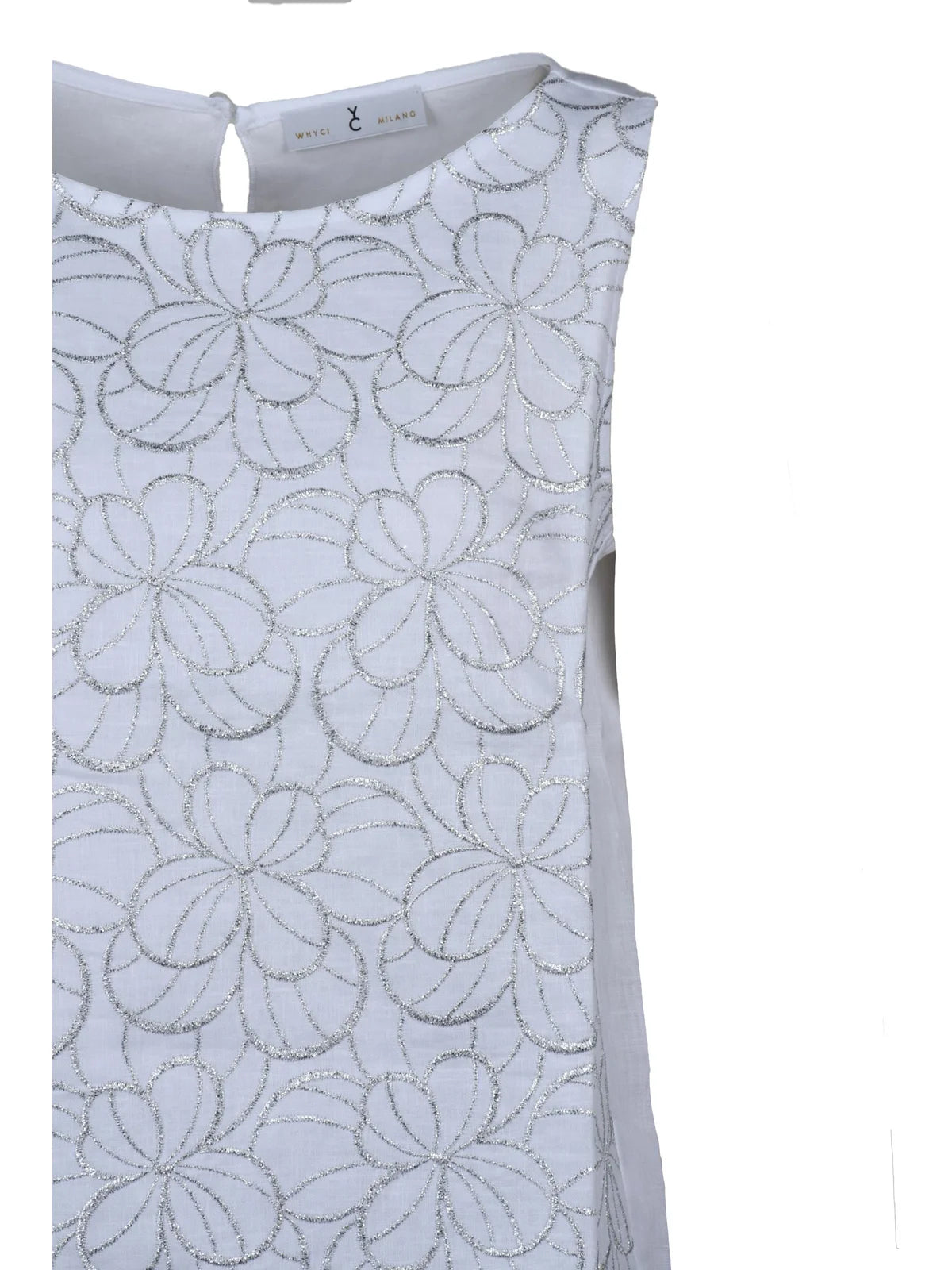 Whyci Top Lino - Indaco