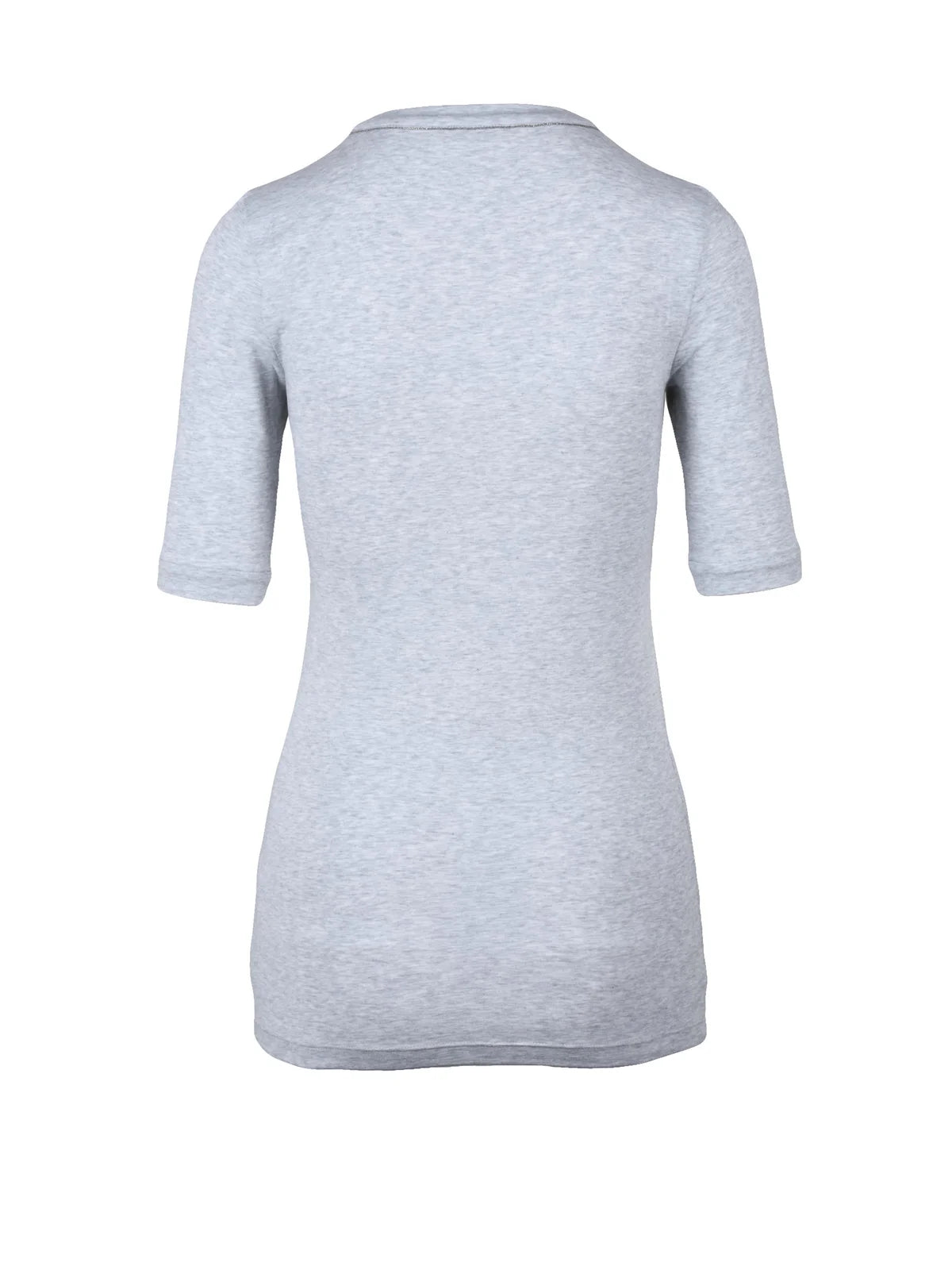 Brunello Cucinelli T-shirt Cotone Stretch - Grigio