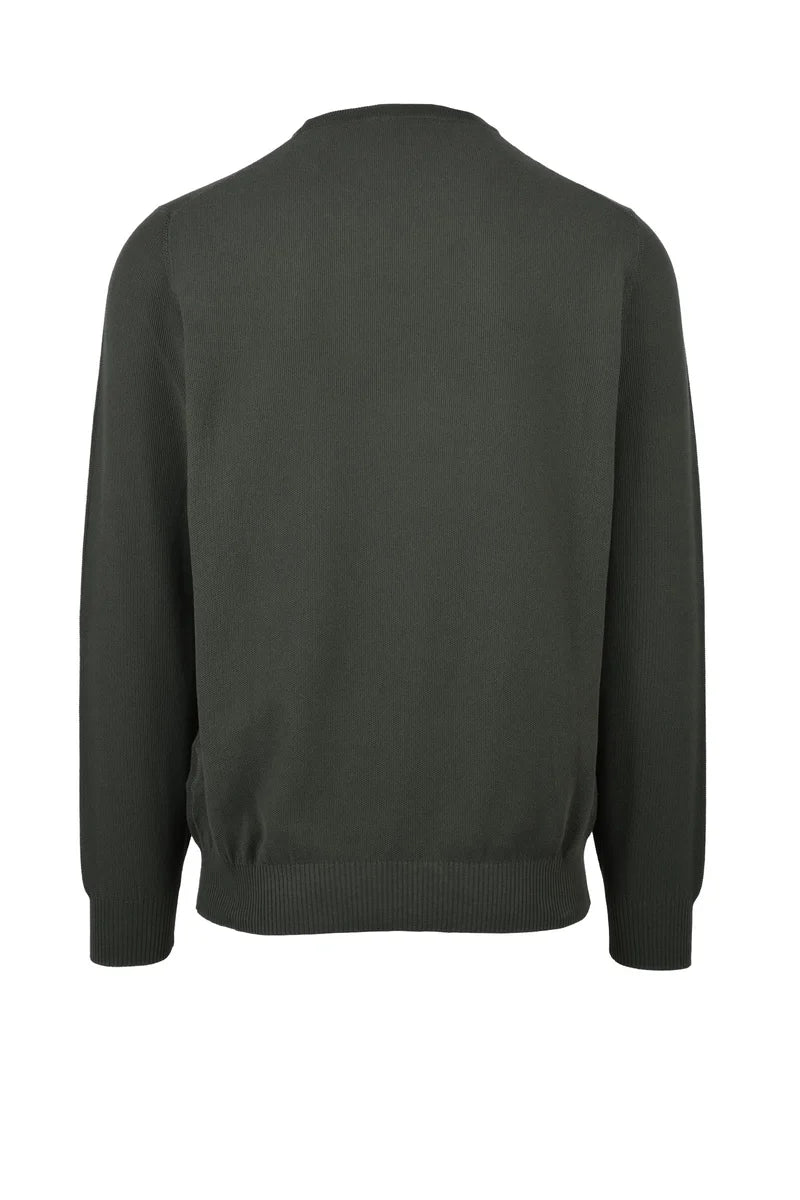 Filintrama Maglioncino Girocollo - Verde Militare