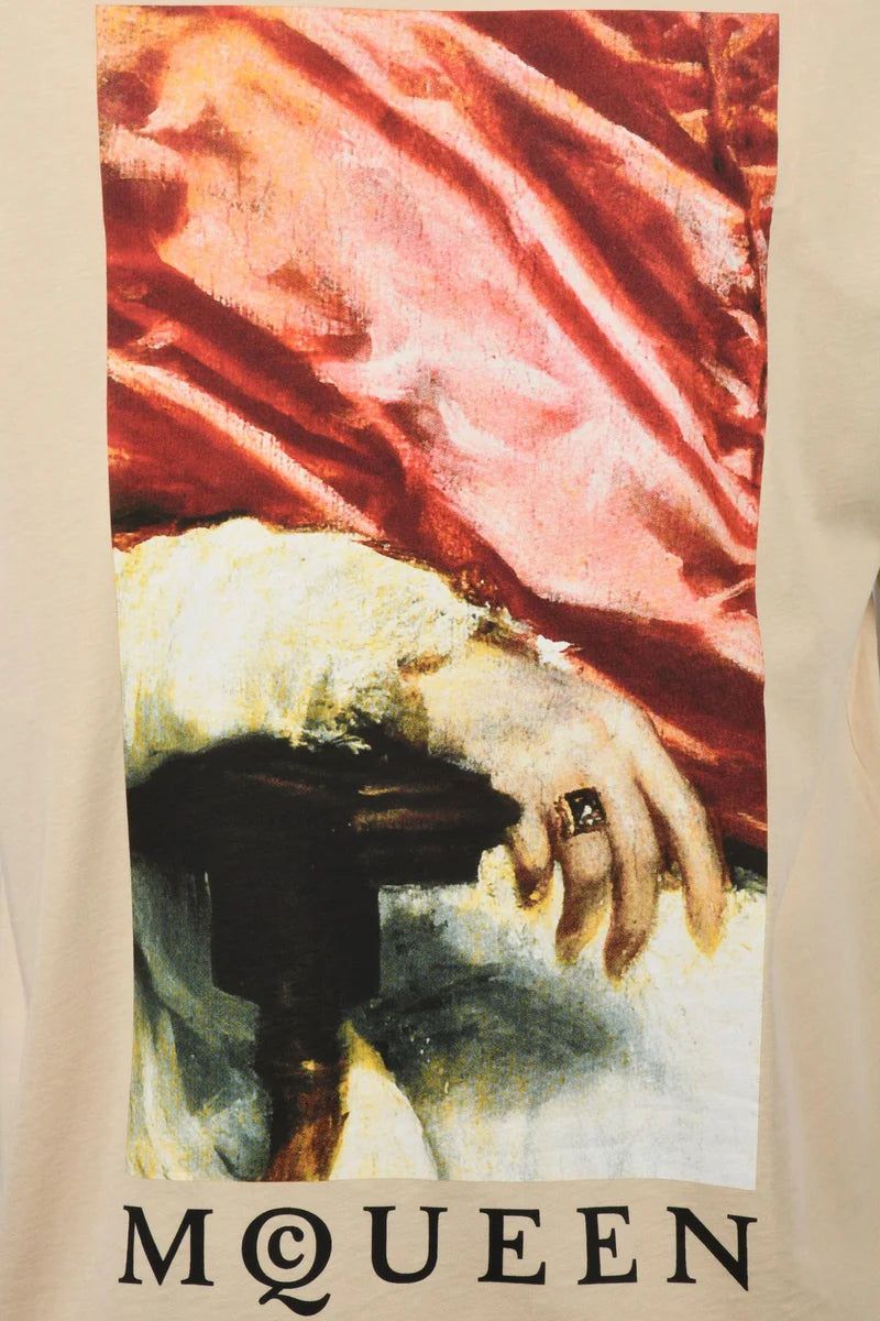 Alexander McQueen T-shirt - Beige