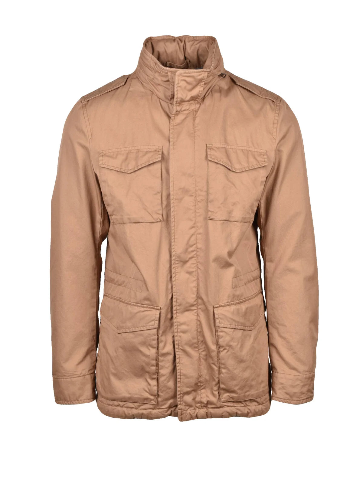 Herno Giaccone Sahariana Cotone - Marrone