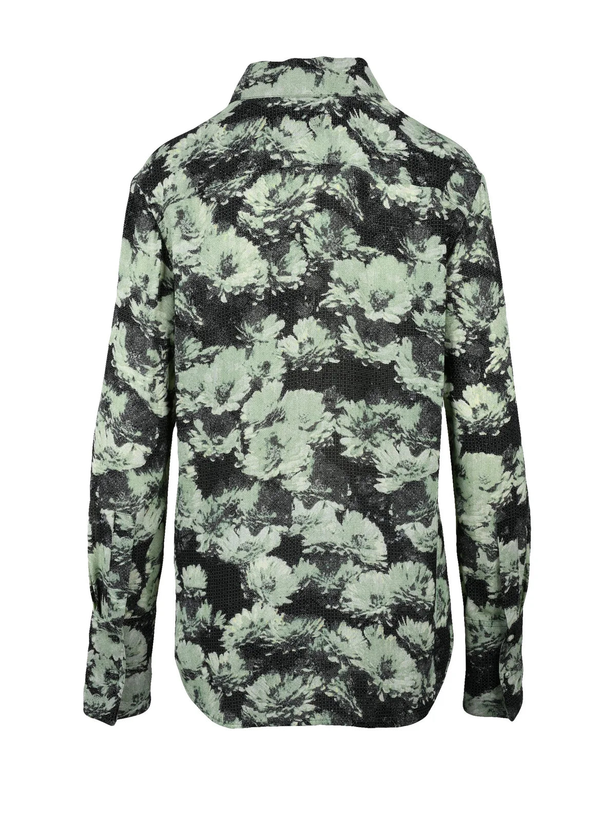 Tory Burch Camicia in Viscosa - Green/Black