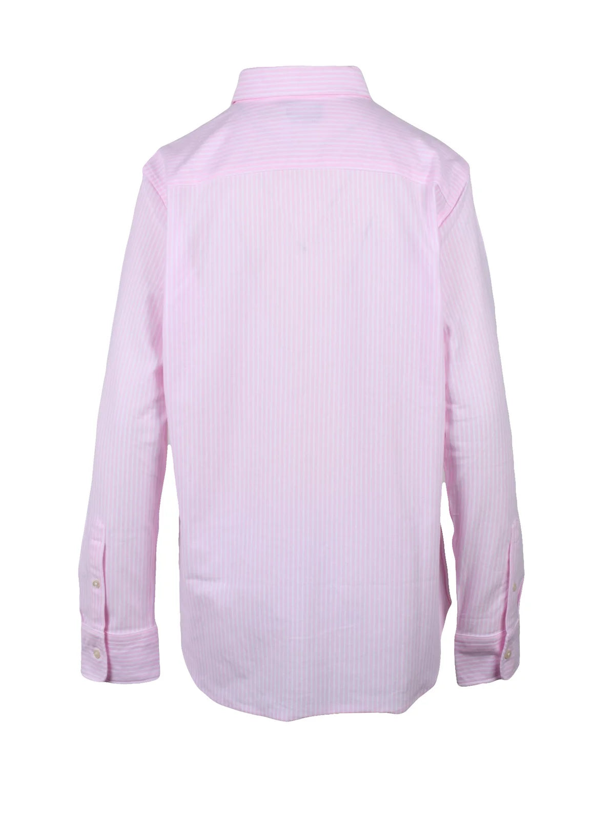 Polo Ralph Lauren Camicia Oxford Knit - Pink/White