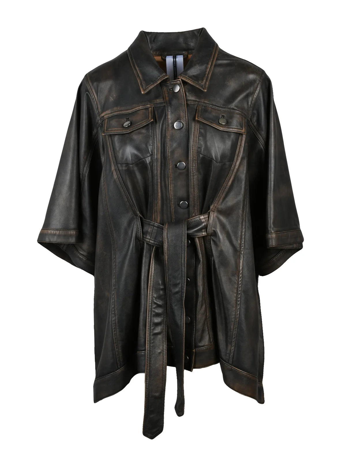 Sword 6.6.44 Cappa Pelle Black/Brown