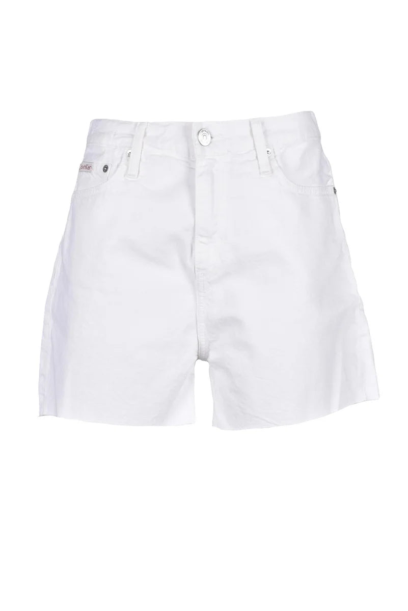 Calvin Klein Jeans Short Mom - Bianco