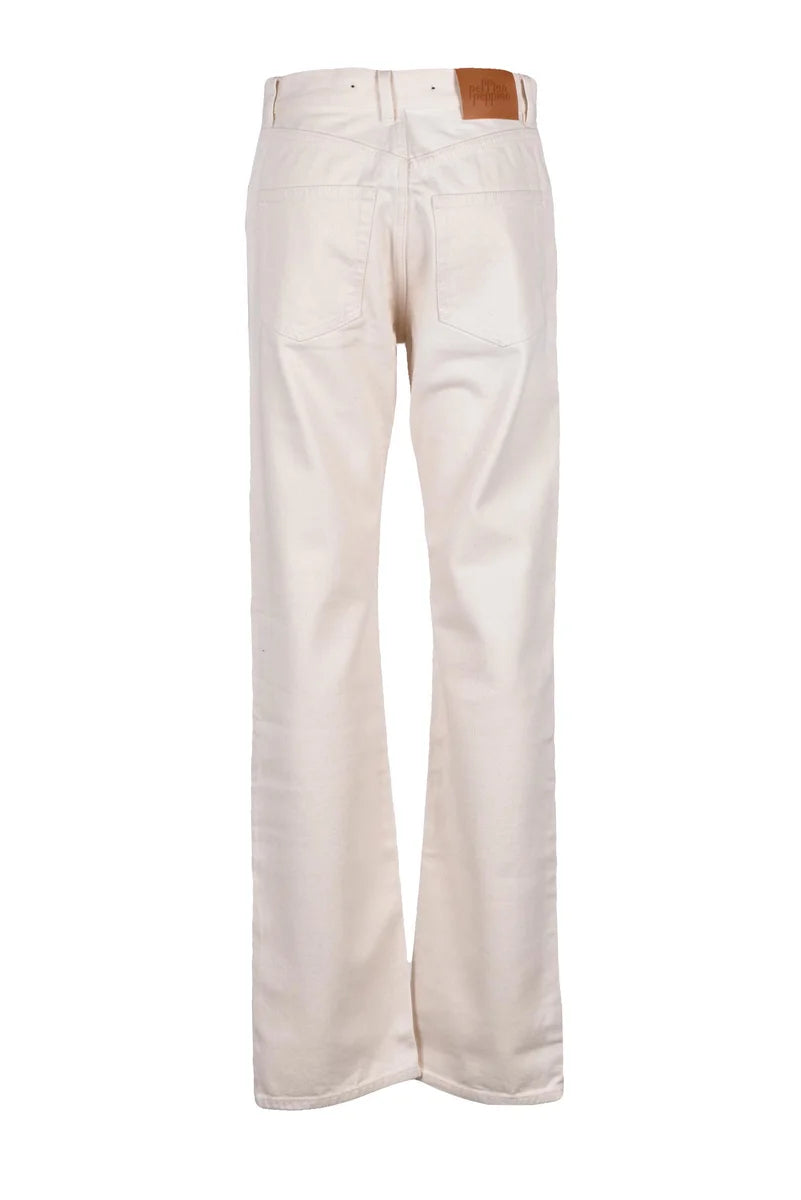 Peppino Peppino Jeans Vita Alta - Beige