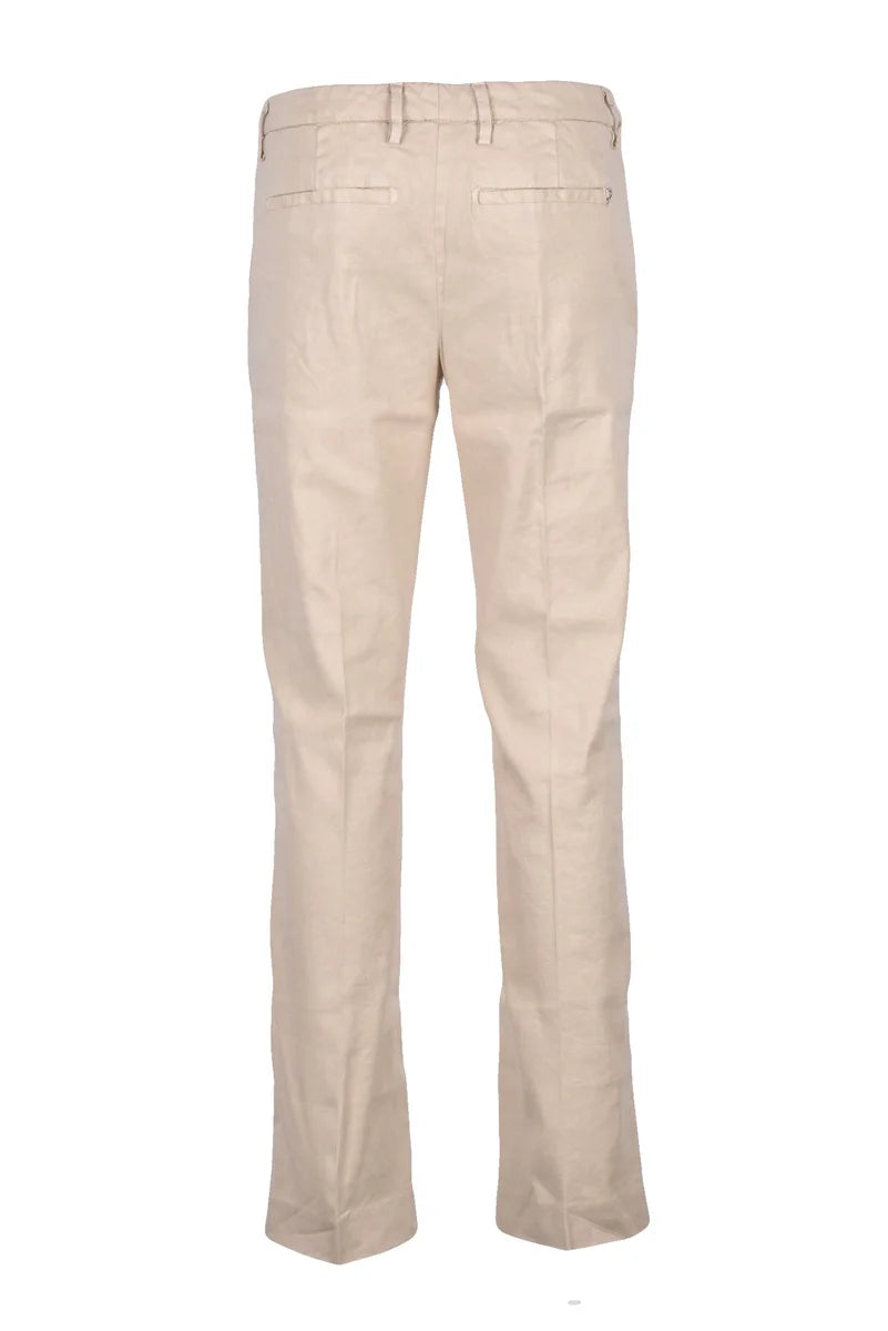 Dondup Pantalone Kasya Lino Stretch - Beige