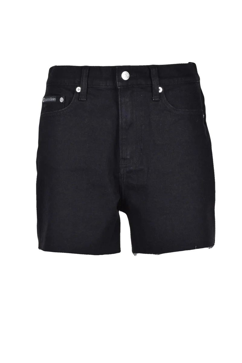 Calvin Klein Jeans Short Vita Alta - Nero