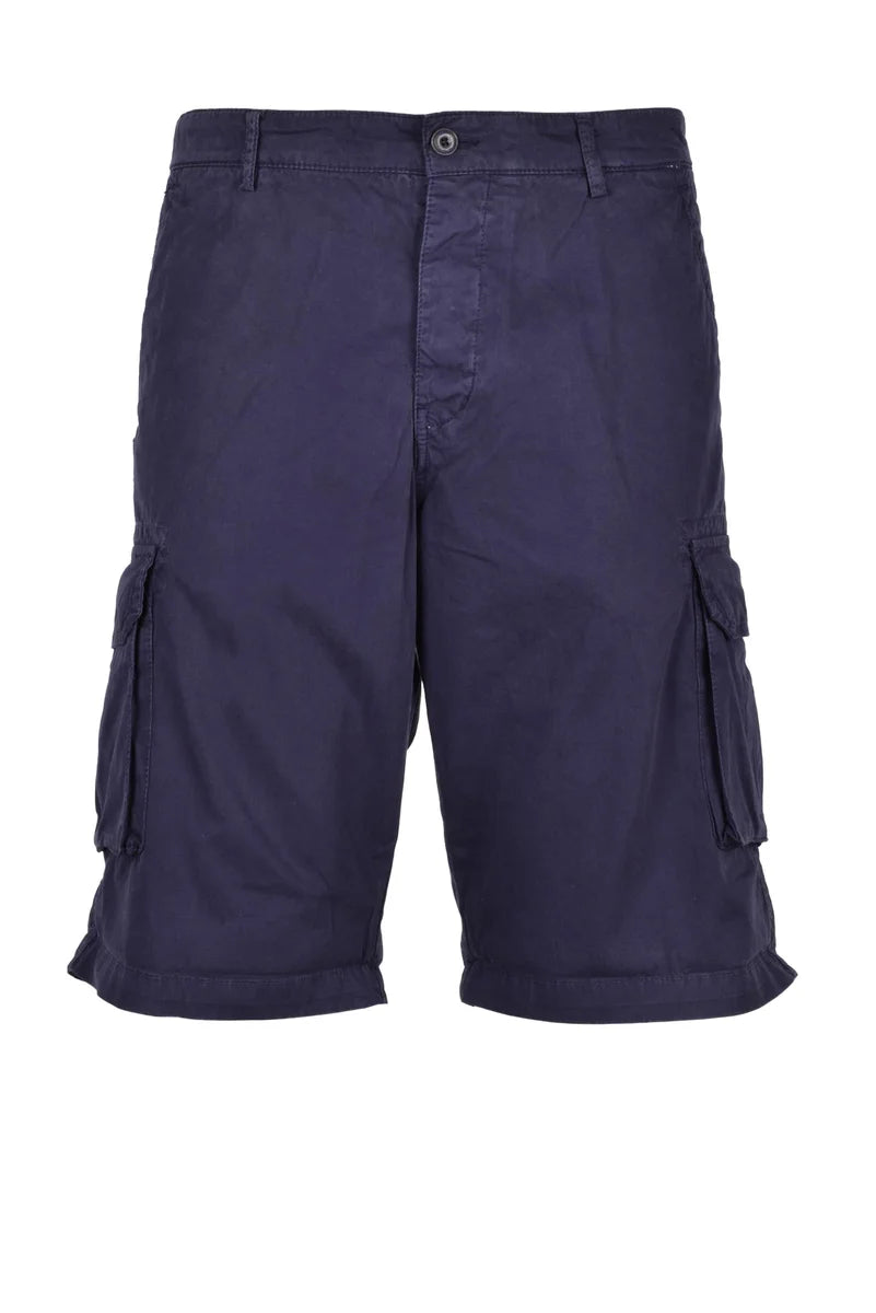 40 Weft Bermuda Cargo - Bianco