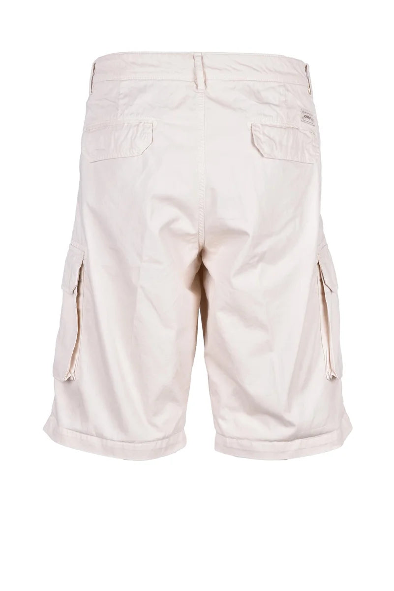 40 Weft Bermuda Cargo - Bianco