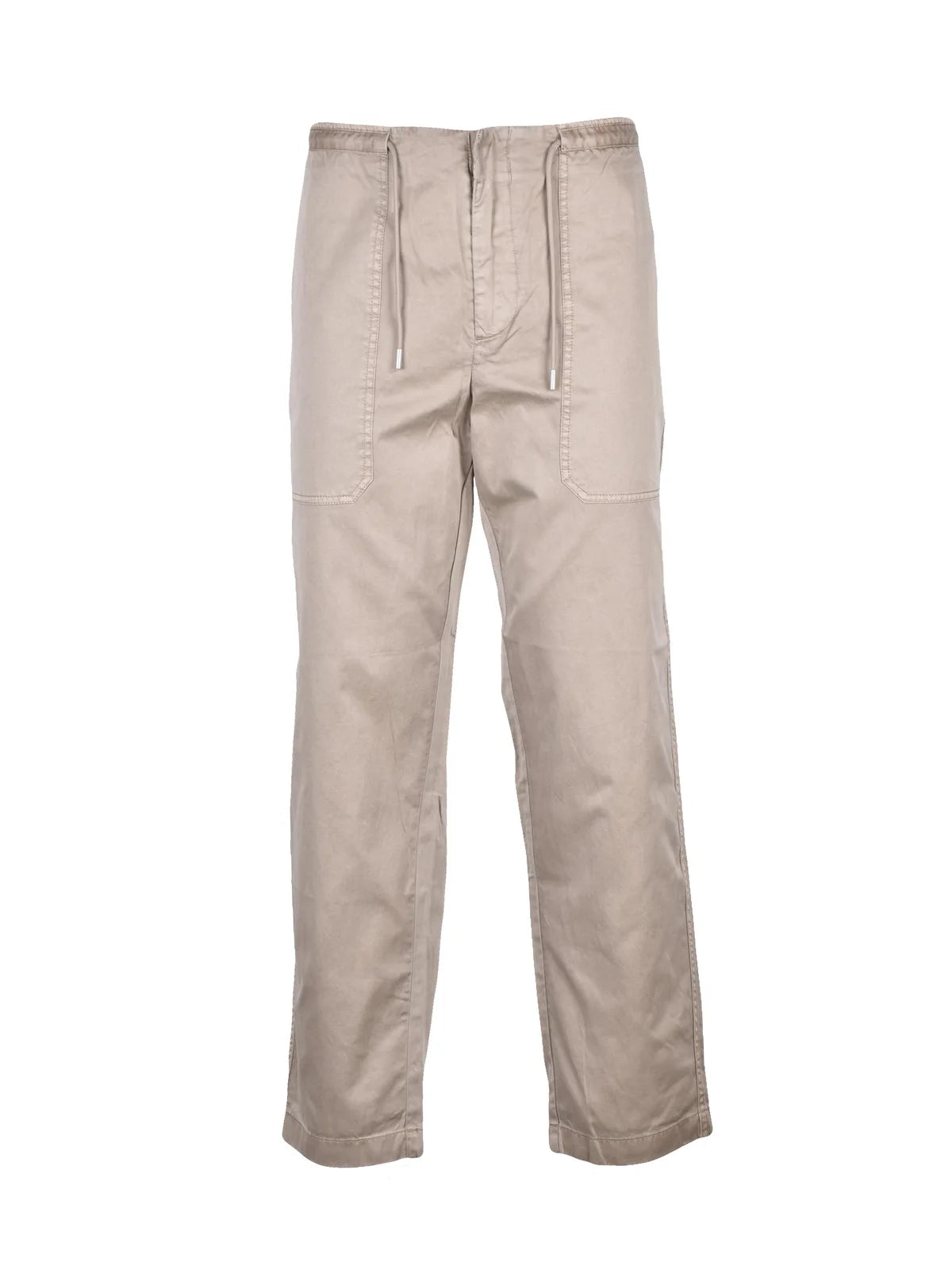 Replay Pantalone Cotone Tapered - Taupe