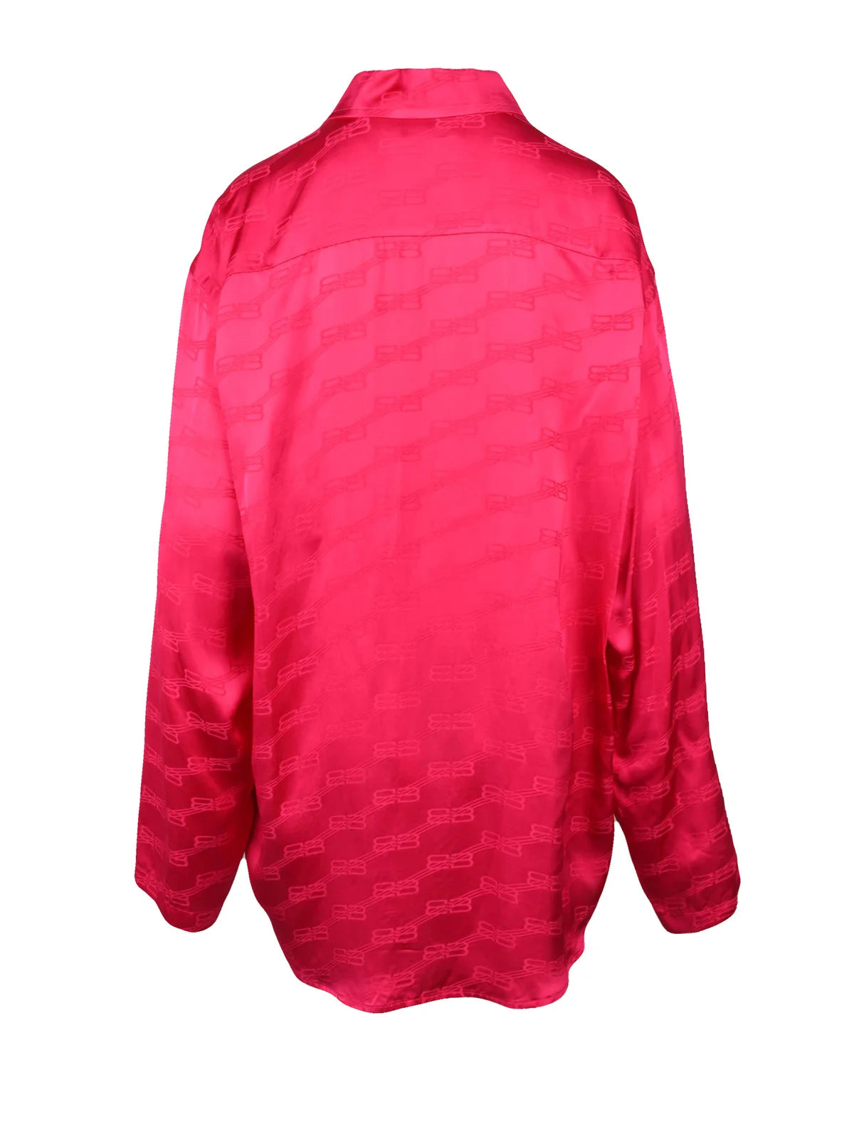 Balenciaga Oversized Shirt - Fuchsia