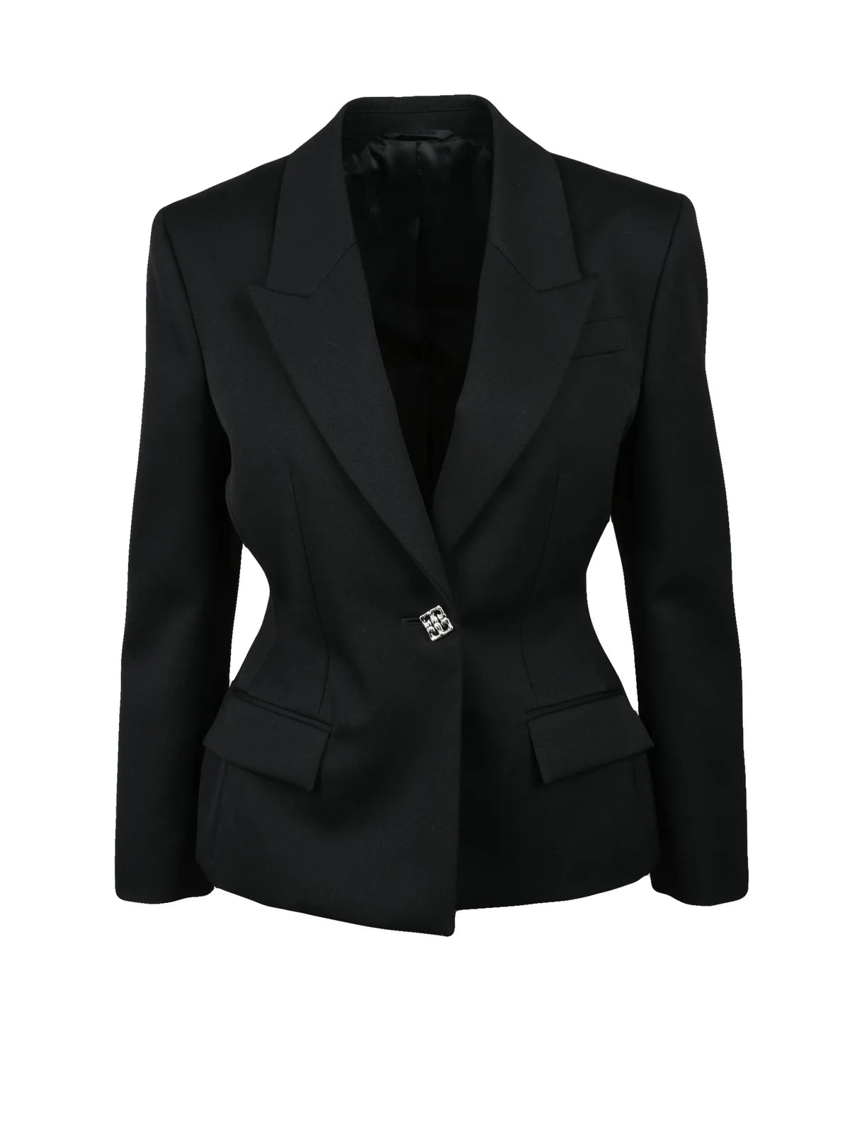 Givenchy Giacca Avvitata Lana Vergine - Nero