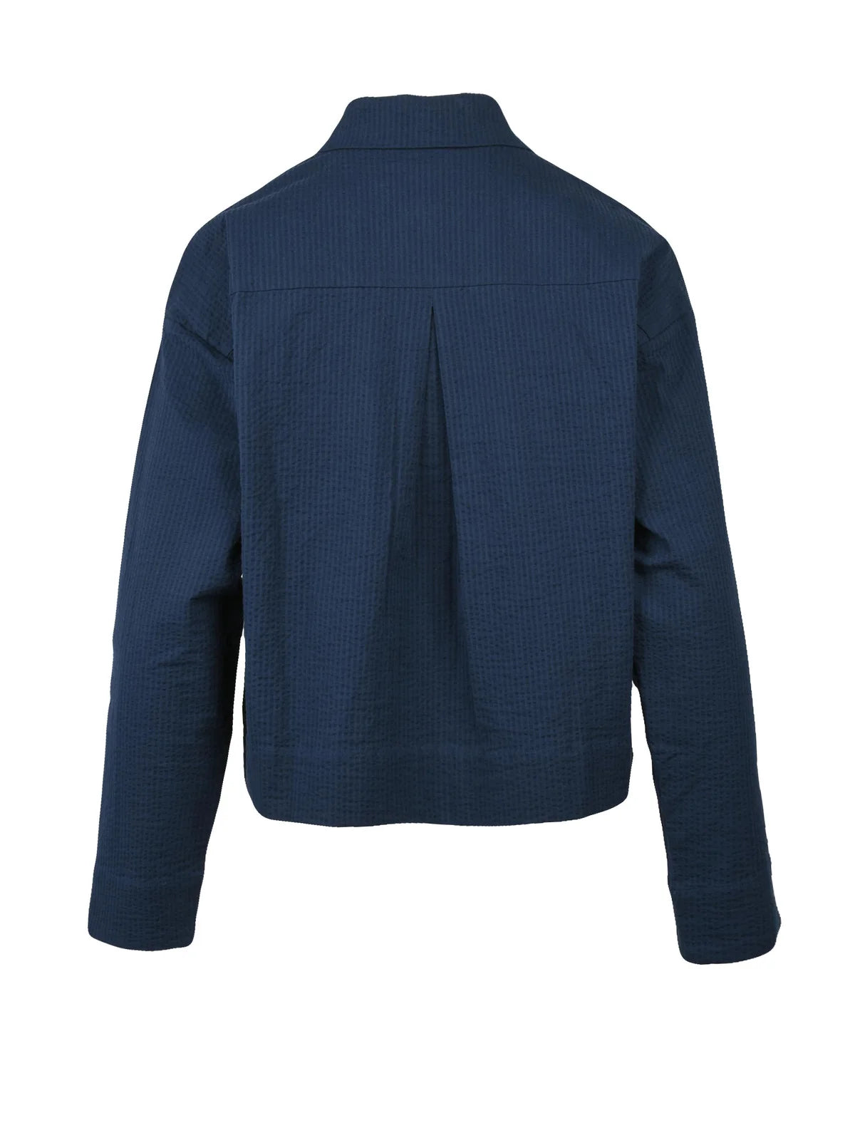 EA7 Emporio Armani Camicia Corta Cotone/Elastan - Blu