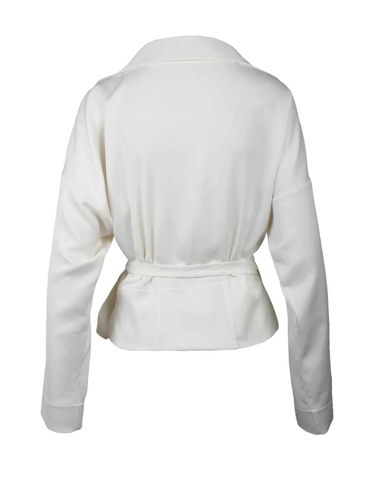 Philosophy Di Lorenzo Serafini Giacca Vestaglia Satin - Bianco