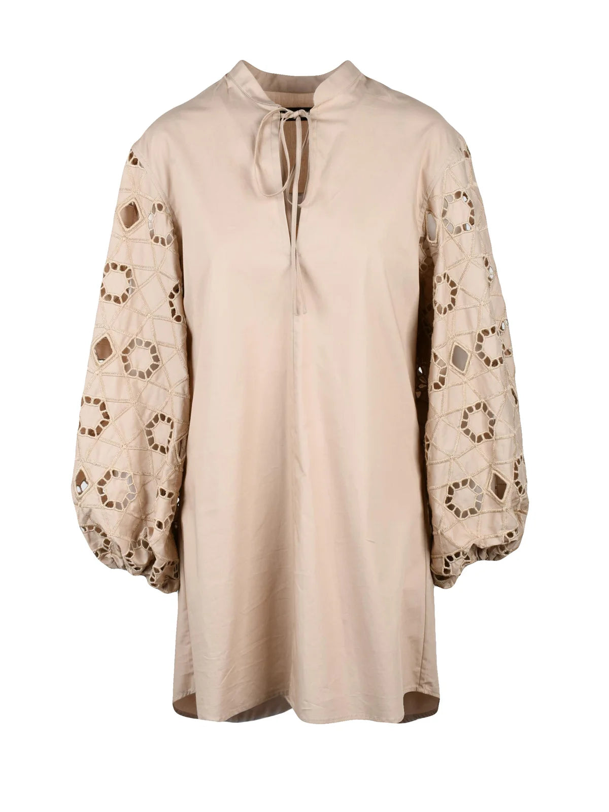 Dondup Abito Tunica Cotone - Beige