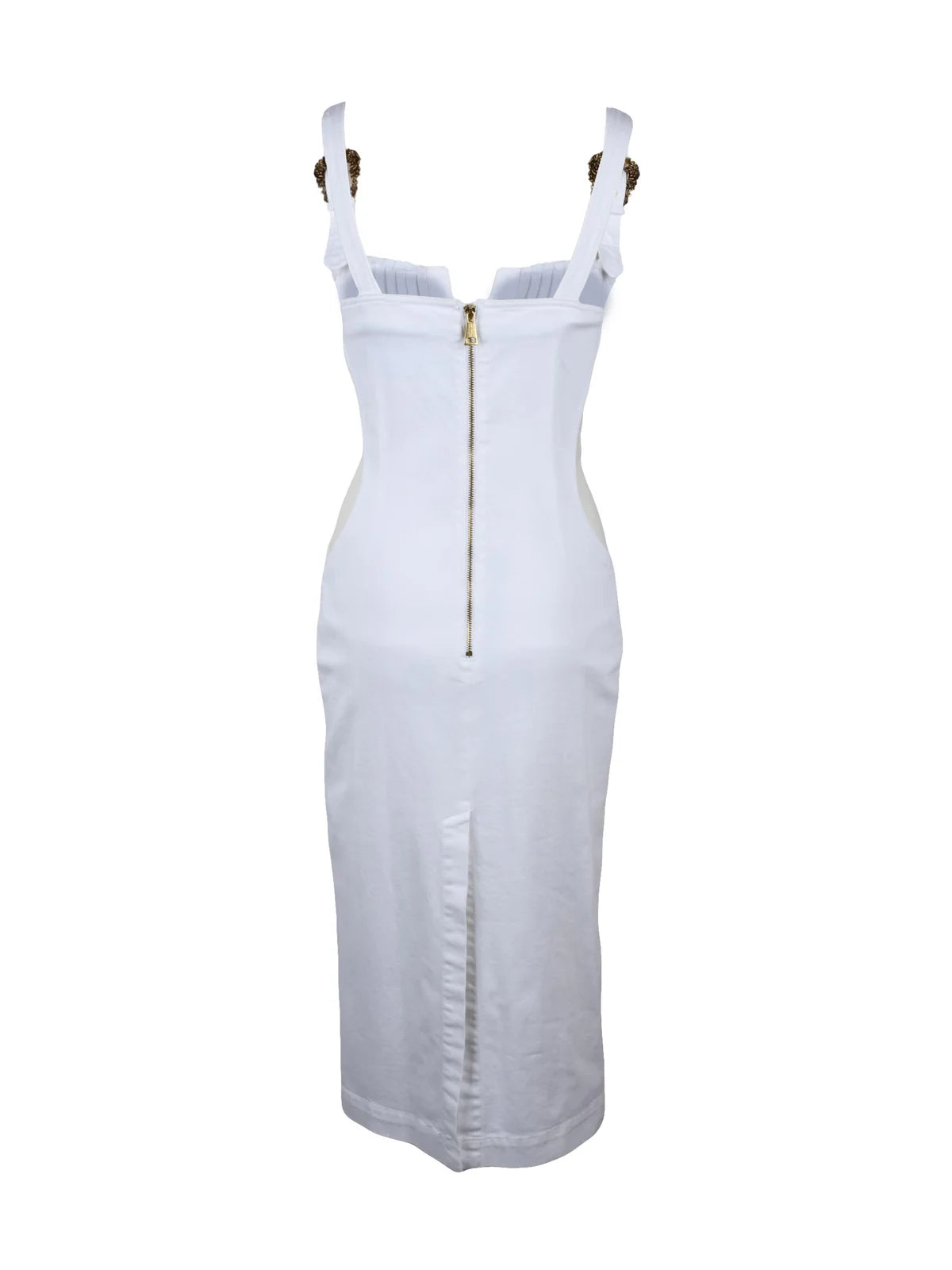 Versace Jeans Couture Abito Tubino - Bianco