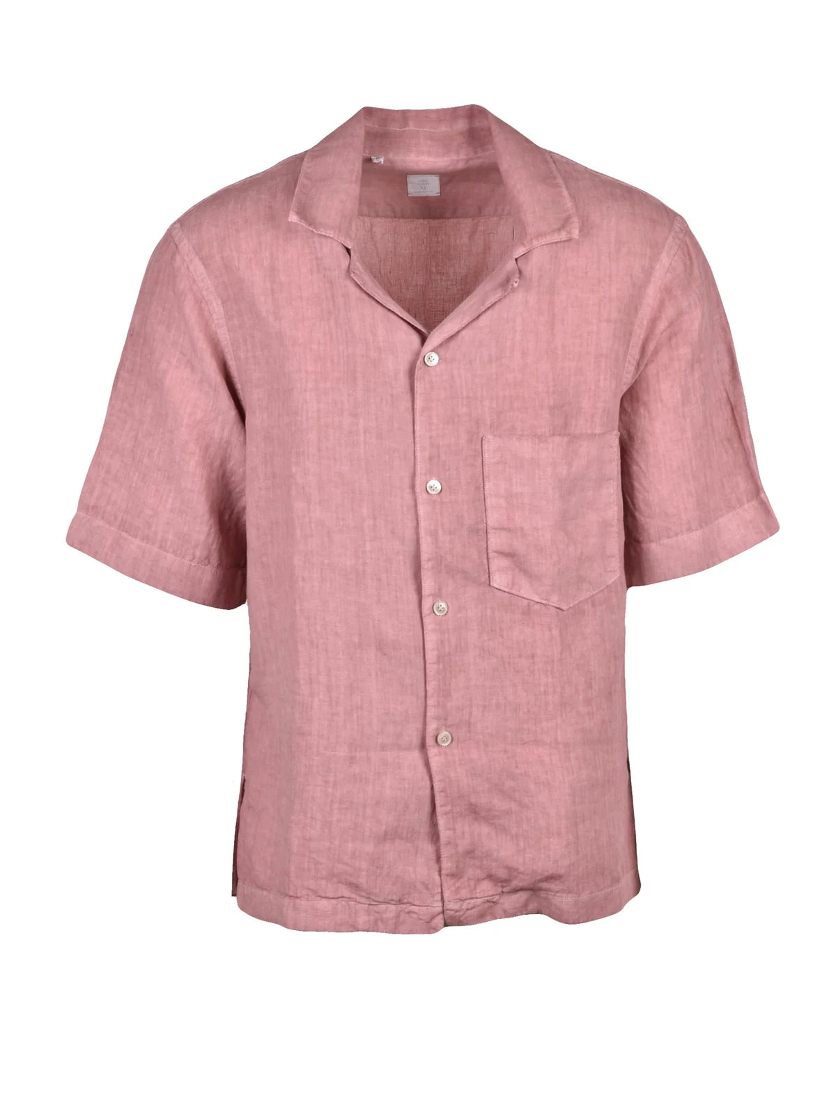 Eleventy Camicia Lino - Marrone