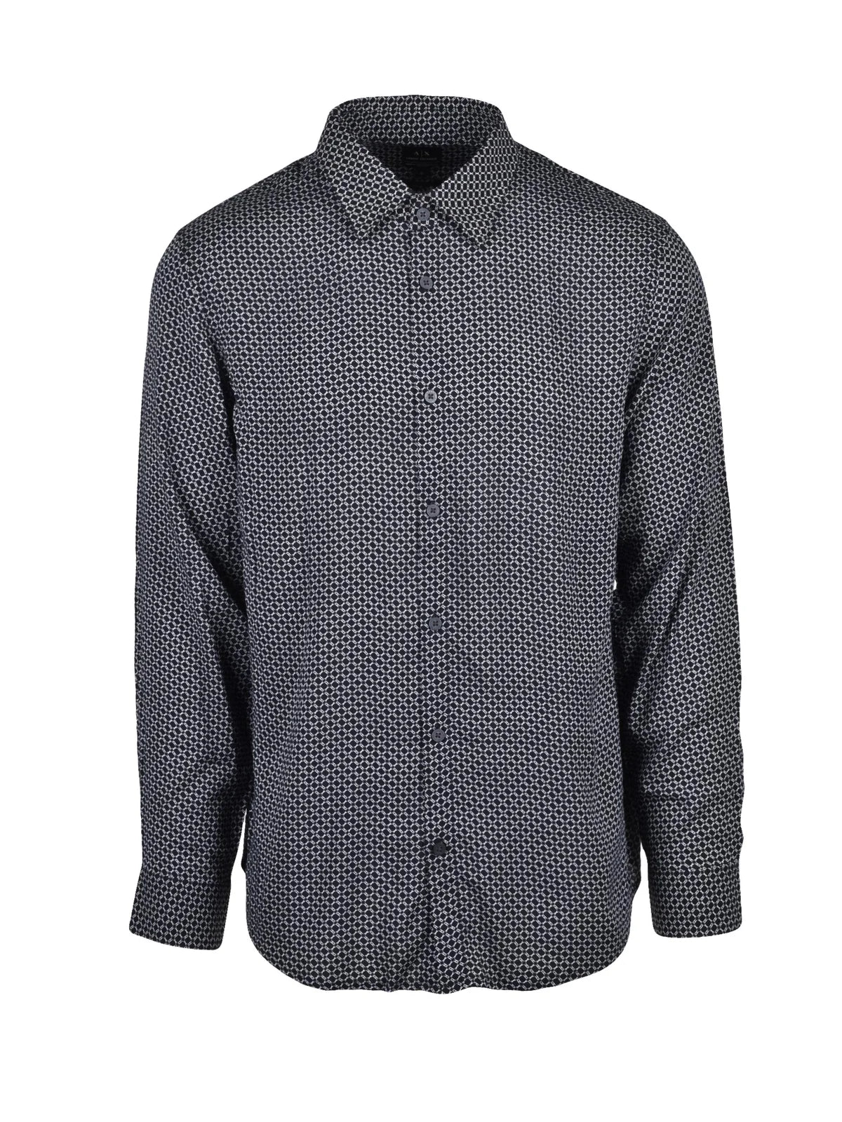 Armani Exchange Camicia Viscosa - Nero