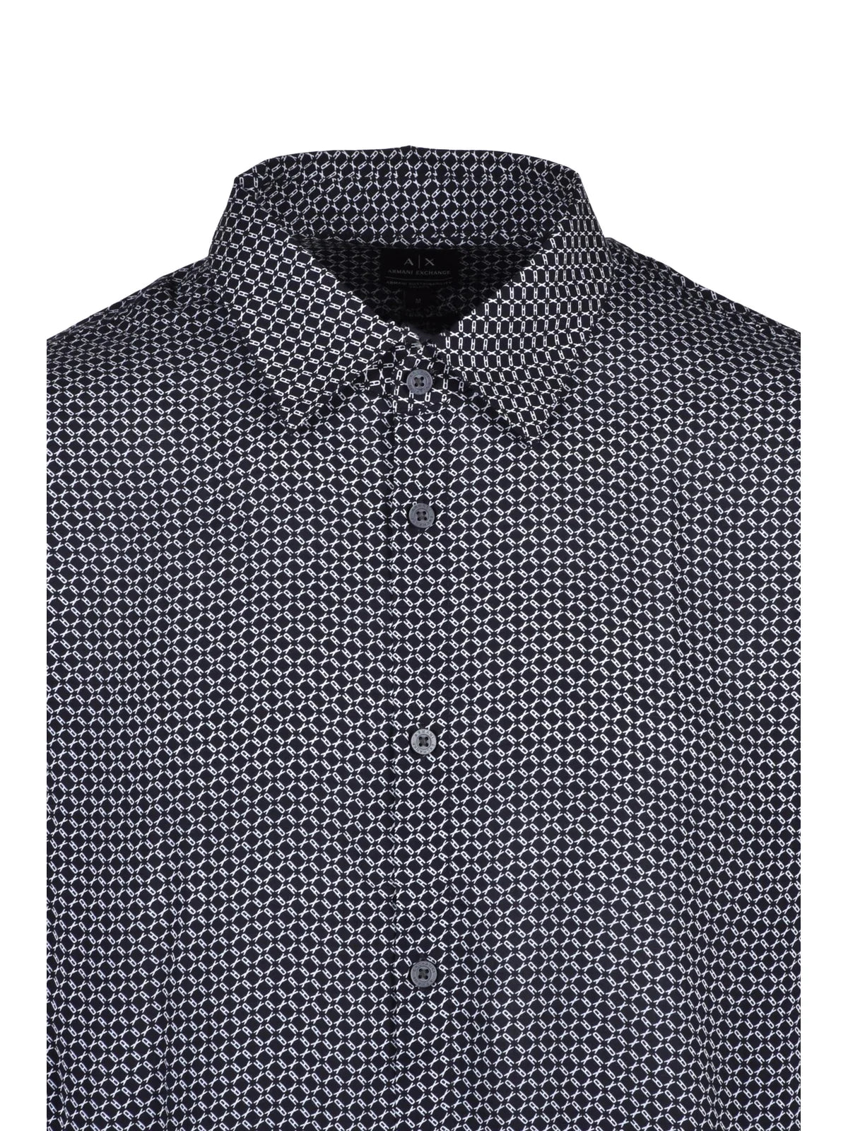 Armani Exchange Camicia Viscosa - Nero