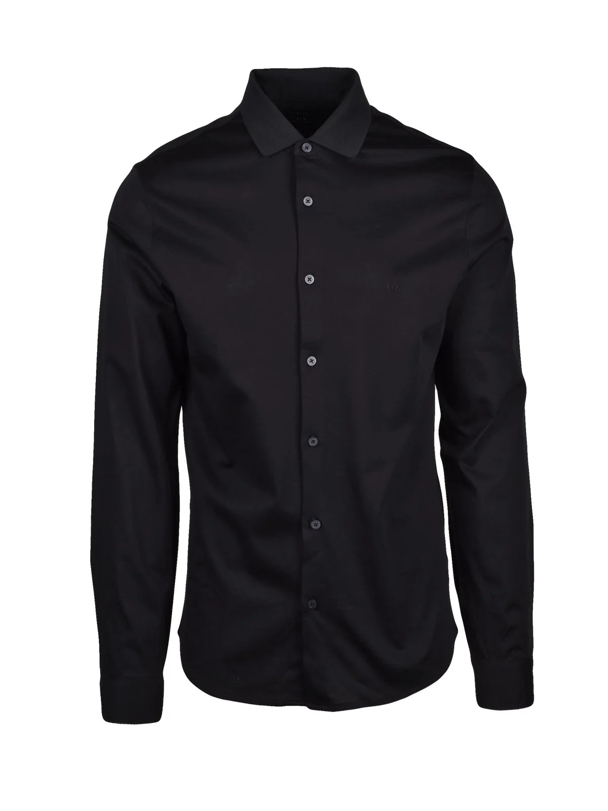 Armani Exchange Camicia Cotone - Nero