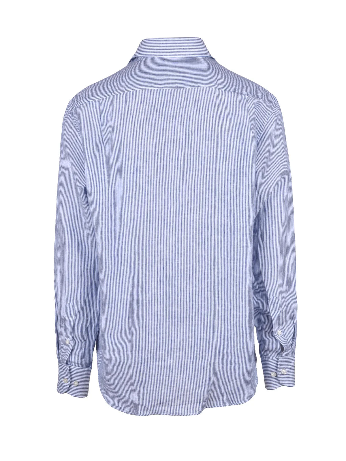 Paul & Shark Camicia Lino - Bianco/Blu
