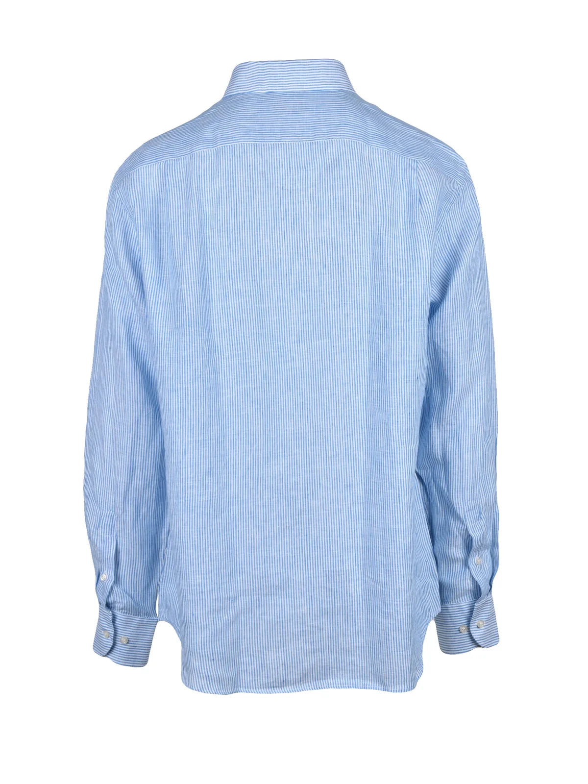 Paul & Shark Camicia Lino - Celeste