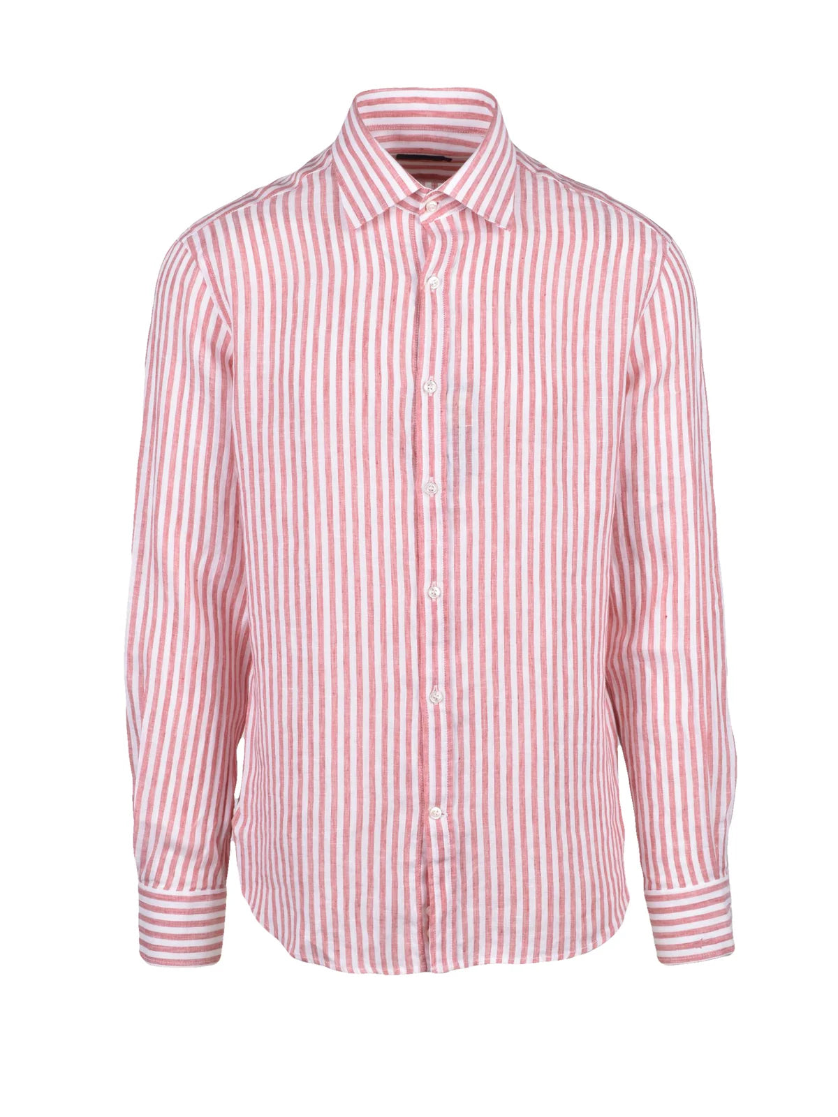 Paul & Shark Camicia Lino - Bianco/Beige