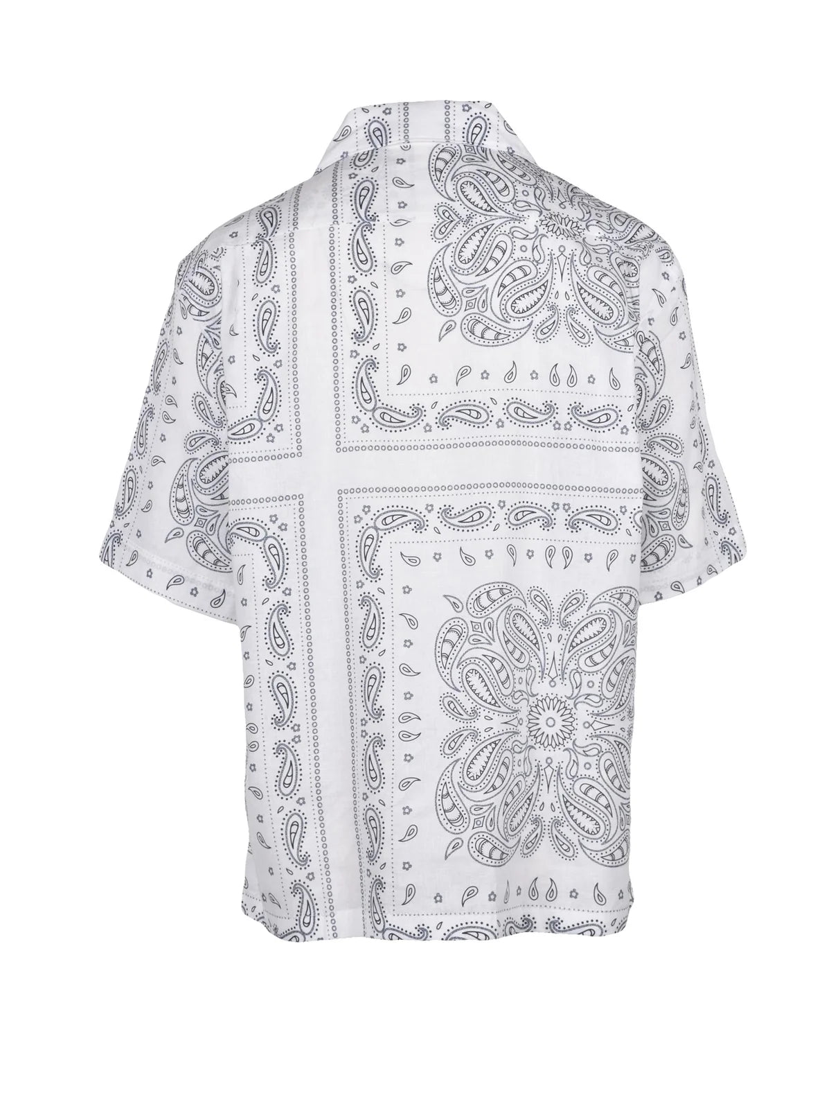 Eleventy Camicia Lino e Cotone - Bianco/Blu