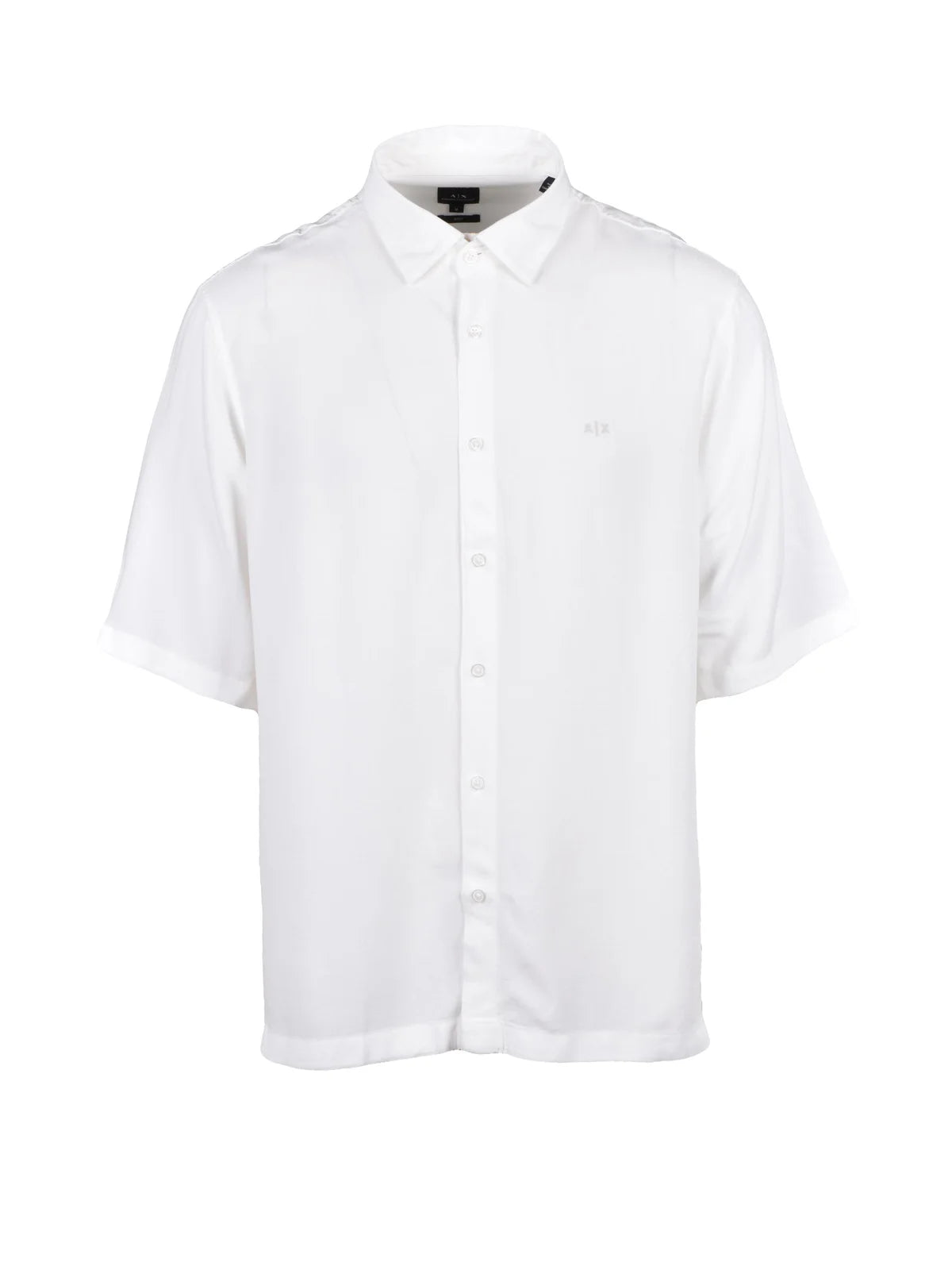 Armani Exchange Camicia Viscosa - Bianco