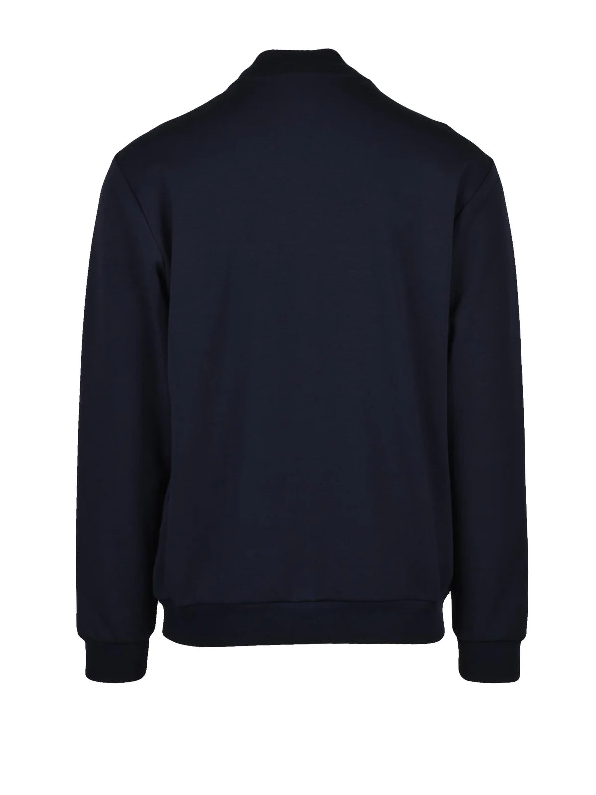 EA7 Emporio Armani Felpa Zip Cotone - Blu
