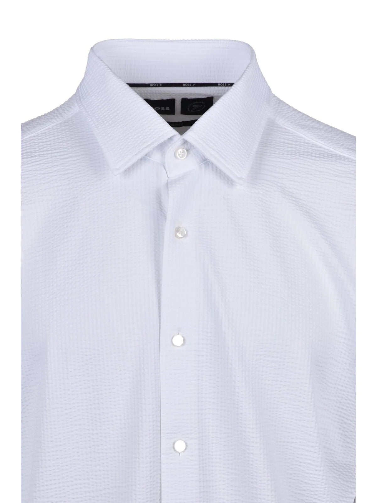 BOSS Camicia Stretch - Bianco