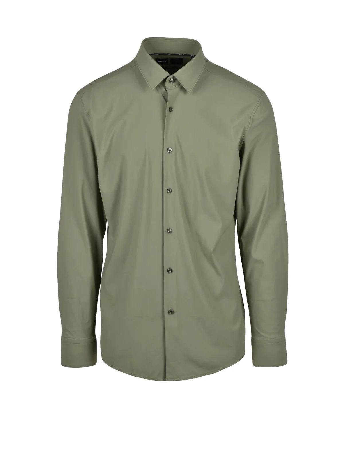 BOSS Camicia Stretch - Verde Salvia