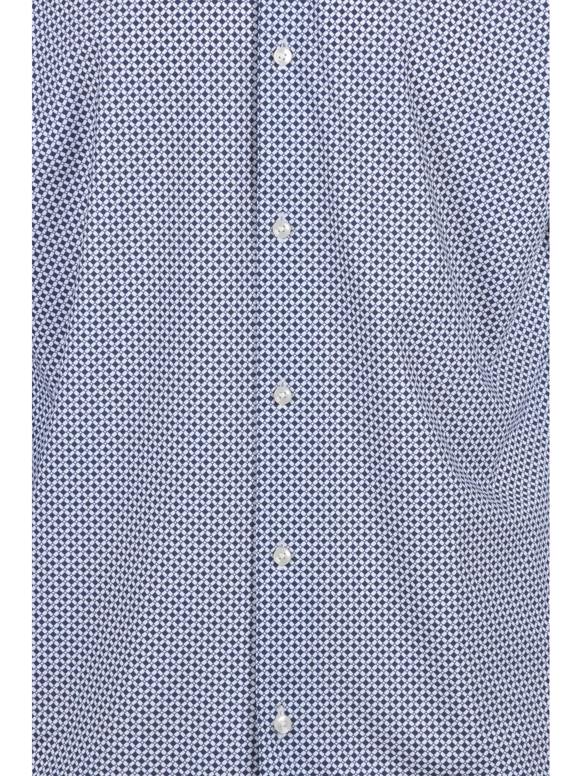 BOSS Camicia Stretch - Bianco/Blu