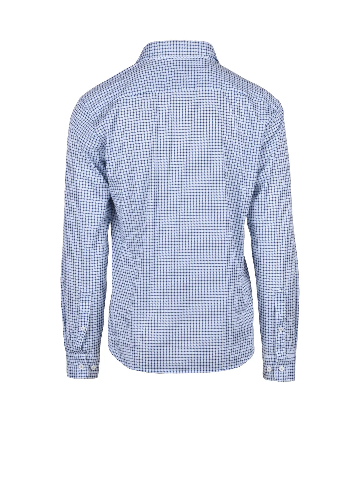 BOSS Camicia Stretch - Bianco/Blu