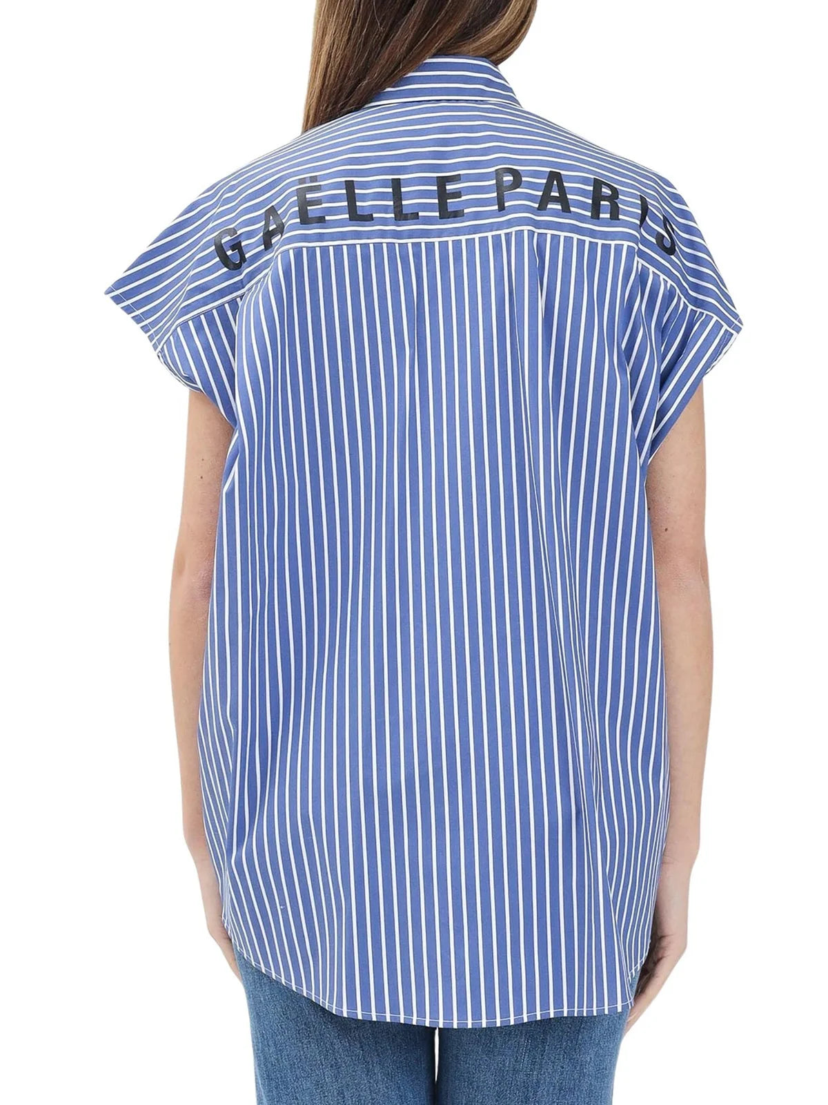 Gaëlle Camicia Over Blu