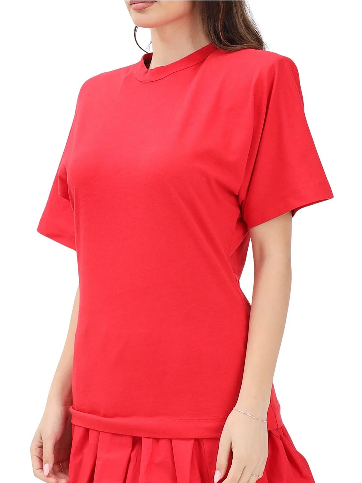 Pinko T-shirt Over Rossa