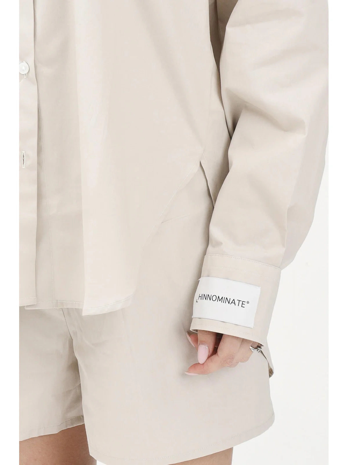Hinnominate Camicia Cotone - Beige