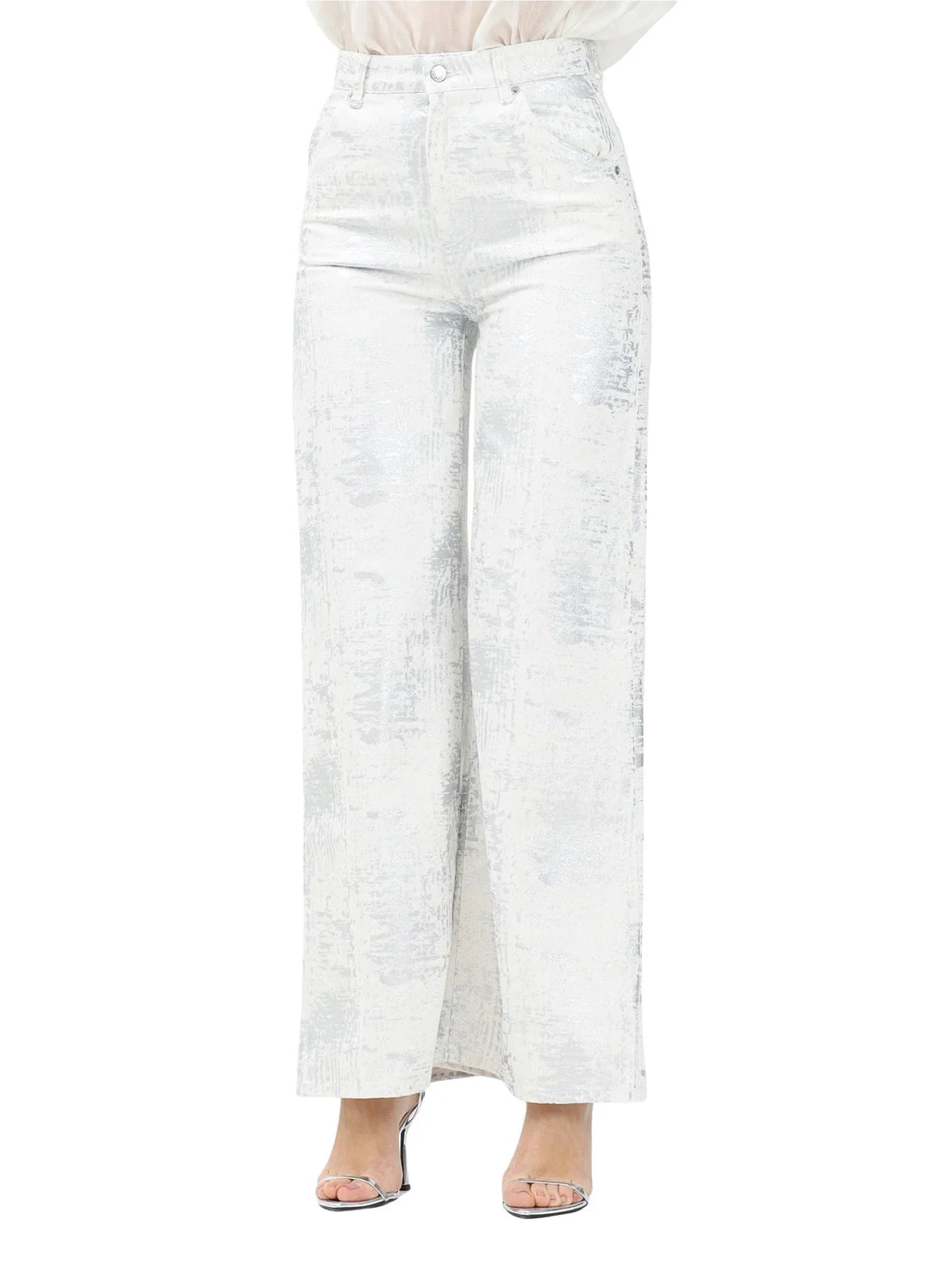 Vicolo Jeans Lexie Gamba Larga - Indaco