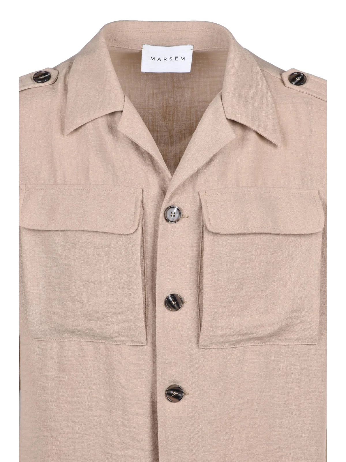Marsem Camicia Poliestere - Beige