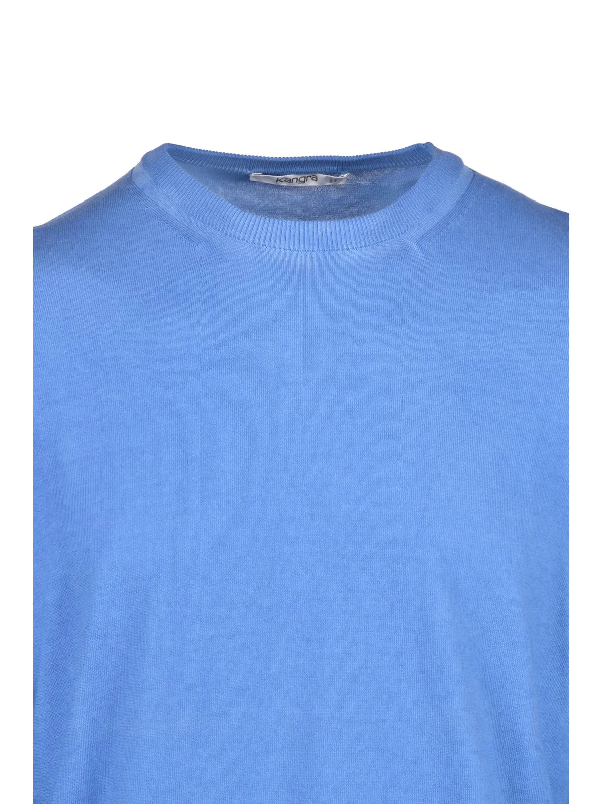 Kangra Maglione Girocollo Cotone - Azzurro
